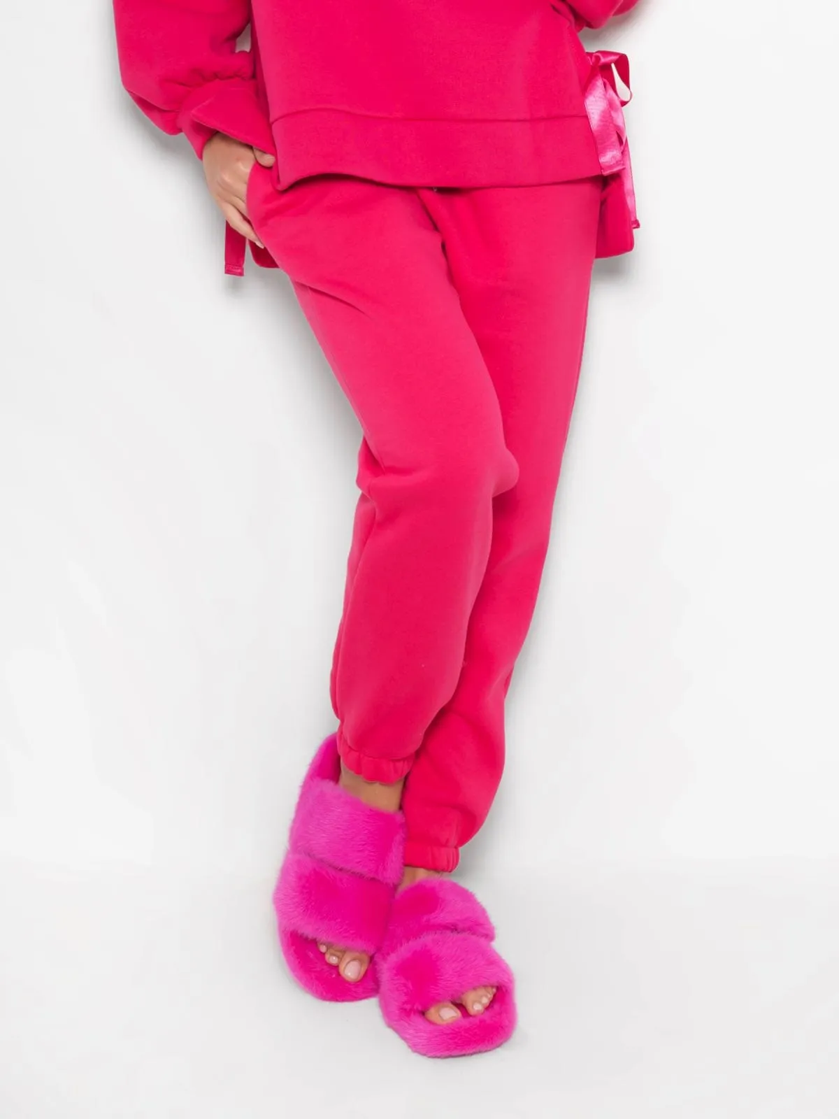 Porto Cervo - Jumpsuit with fuchsia fox border