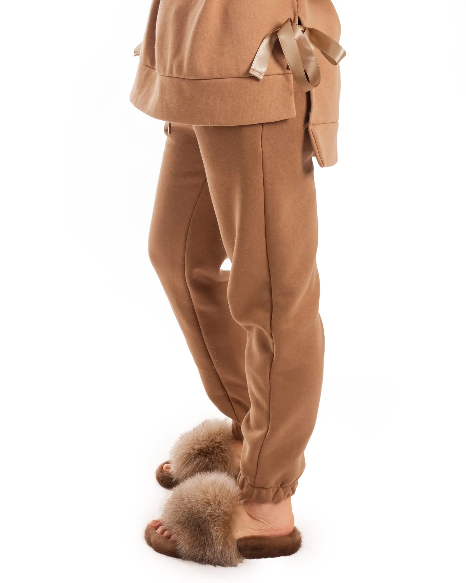 Porto Cervo - Tracksuit with Beige Fox edging