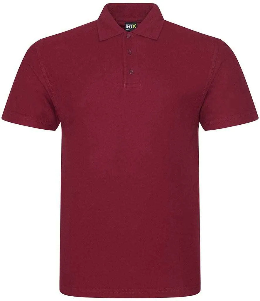 Pro RTX Pro Pique Polo Shirt - Red, Pink