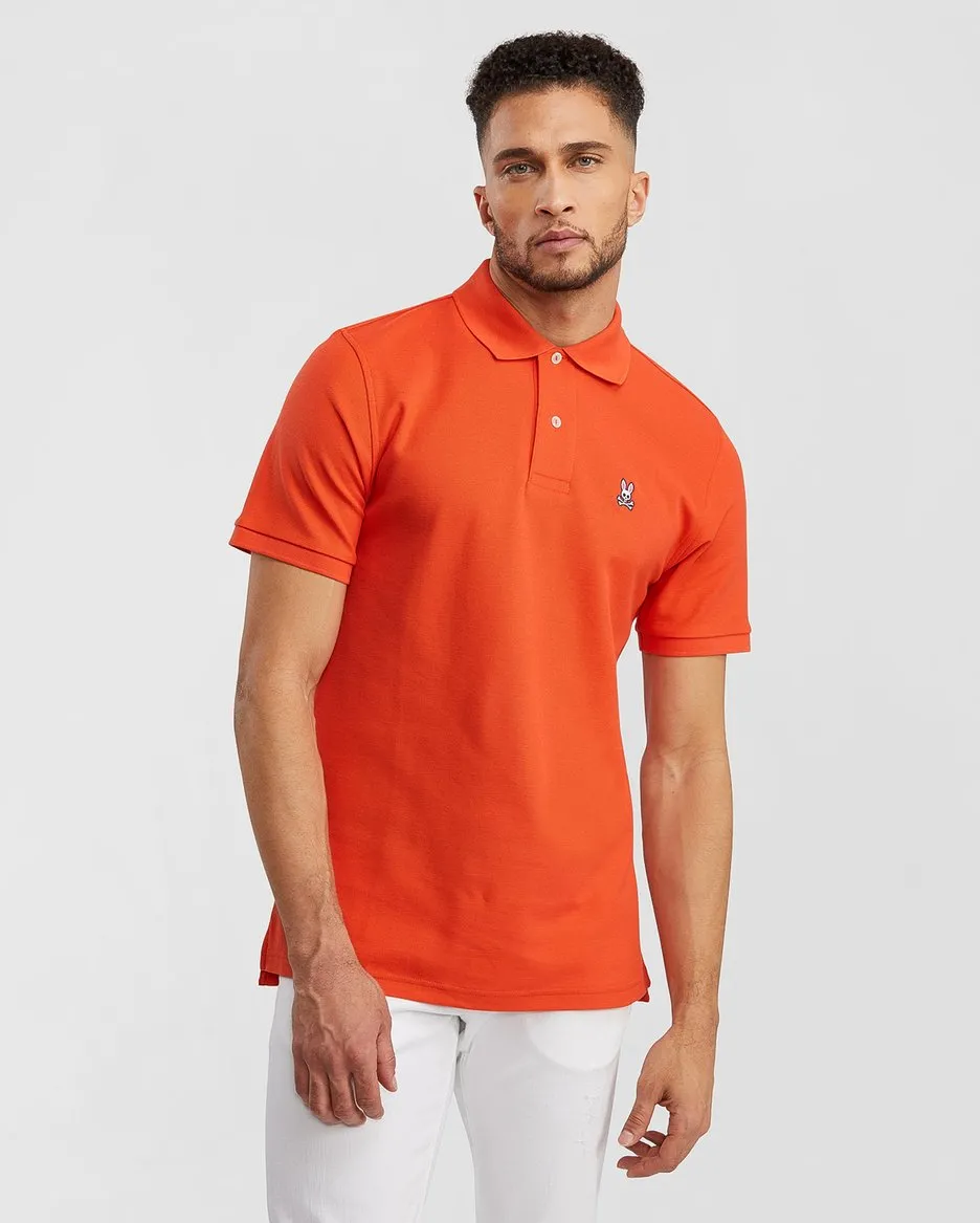 Psycho Bunny Men's Fashion Colors Classic Polo