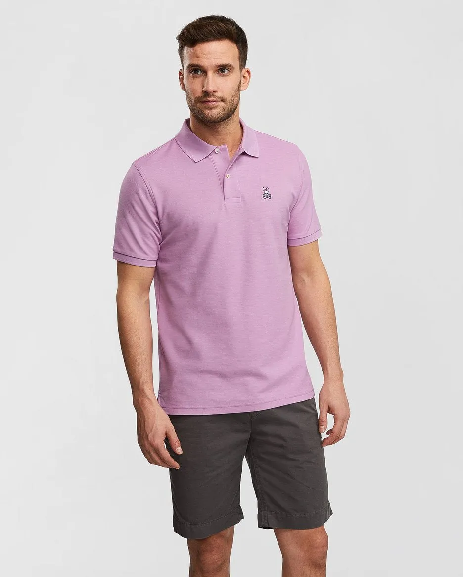 Psycho Bunny Men's Fashion Colors Classic Polo