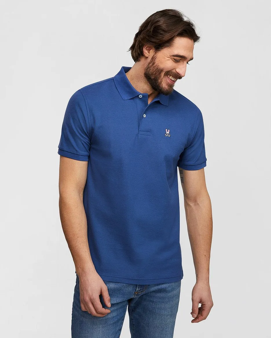 Psycho Bunny Men's Fashion Colors Classic Polo