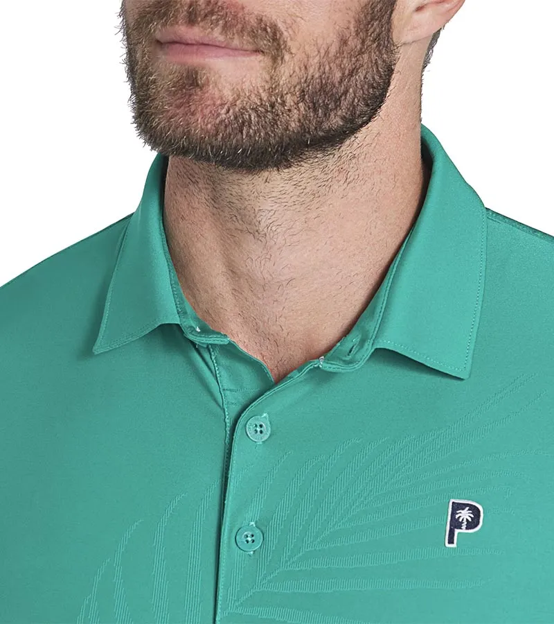 Puma Mens x PTC Jacquard Golf Polo Shirt