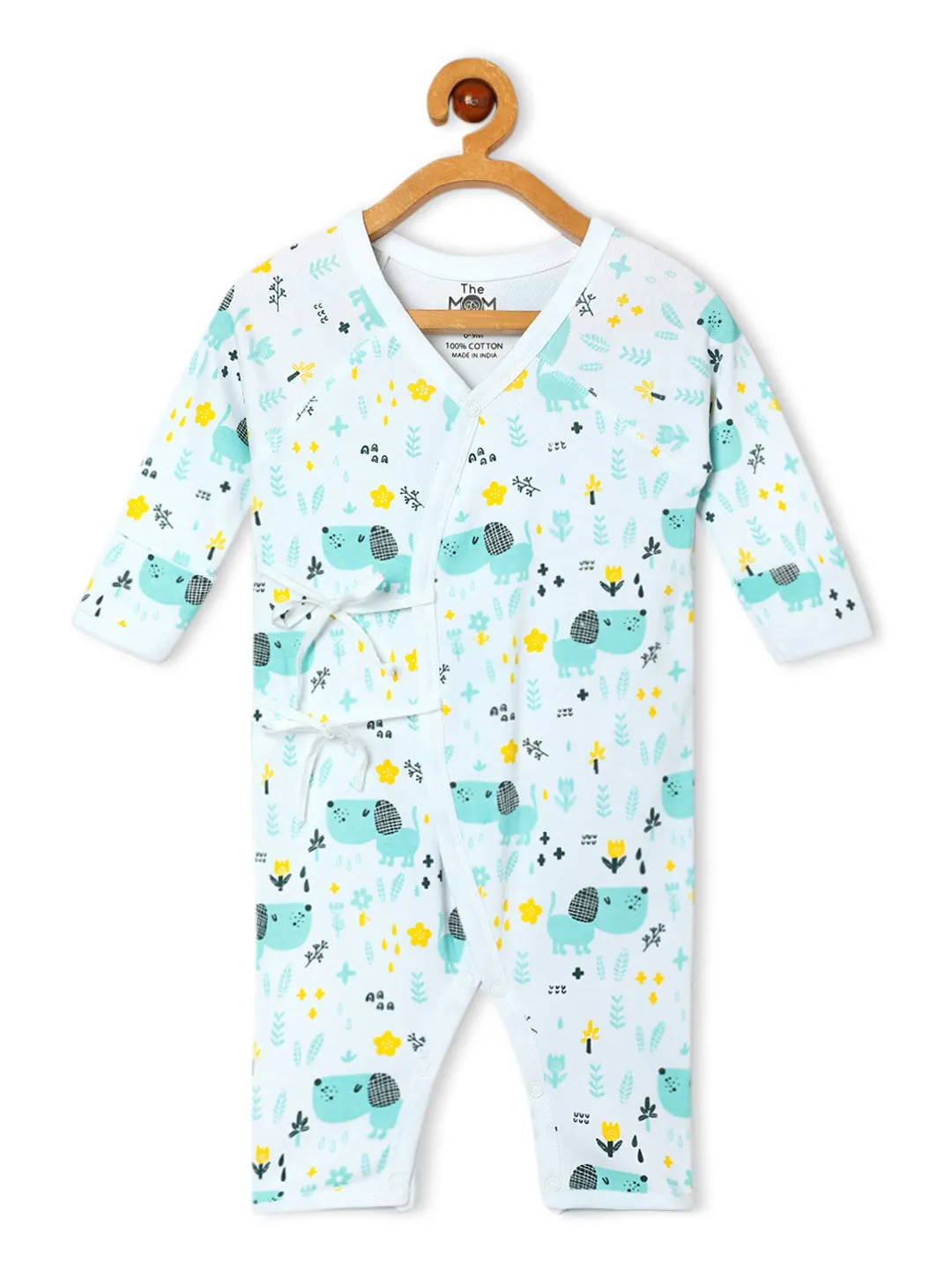 Puppy In The Garden Infant Romper (Jabla Style)