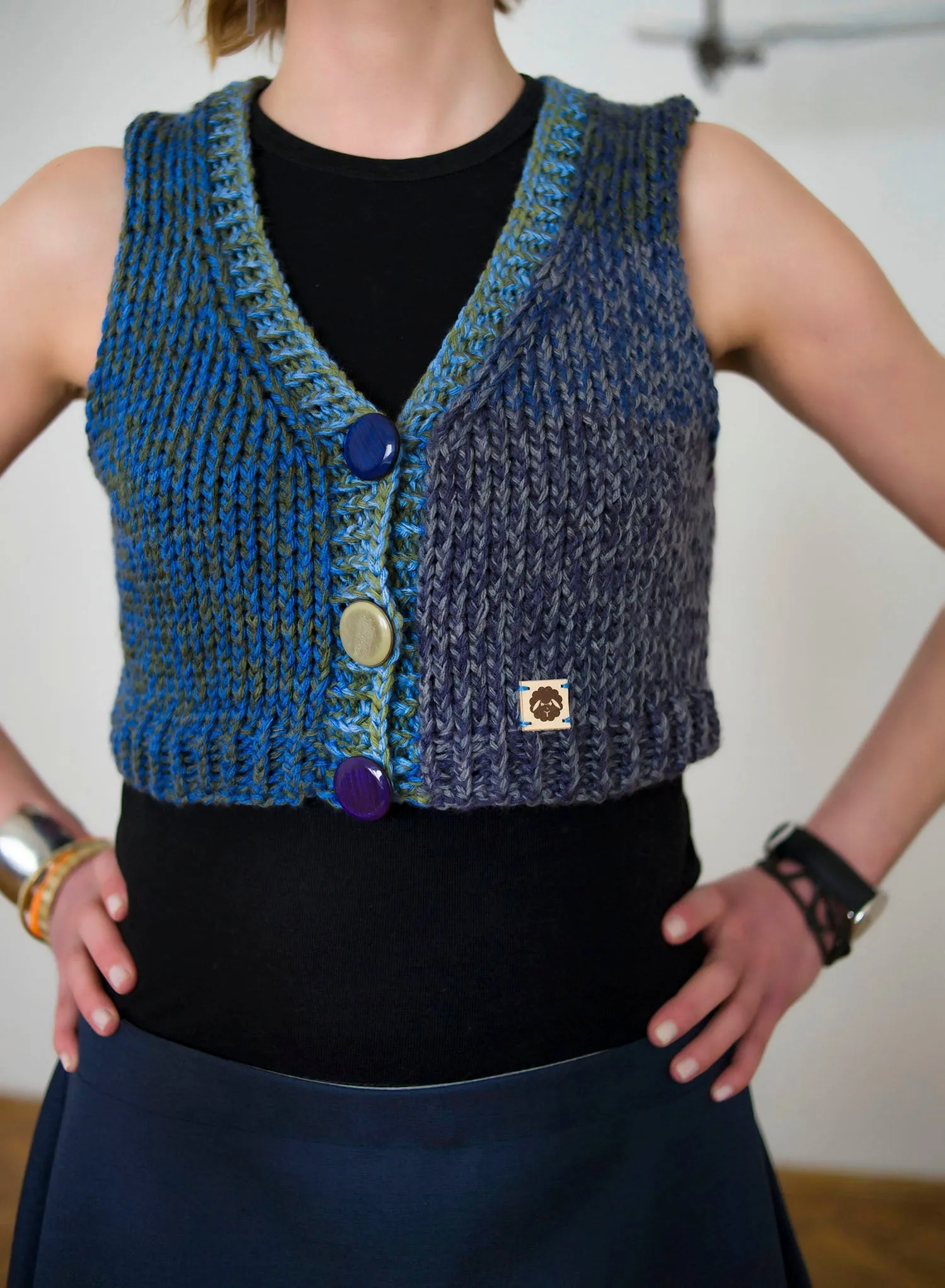 "Secrecy" Buttoned Vest