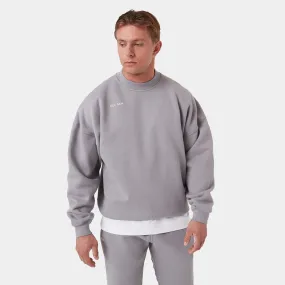 REC GEN - Mass Fleece Crew Chalk Grey