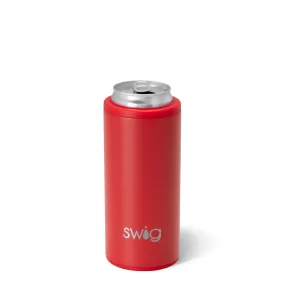 Red Skinny Can Cooler 12oz