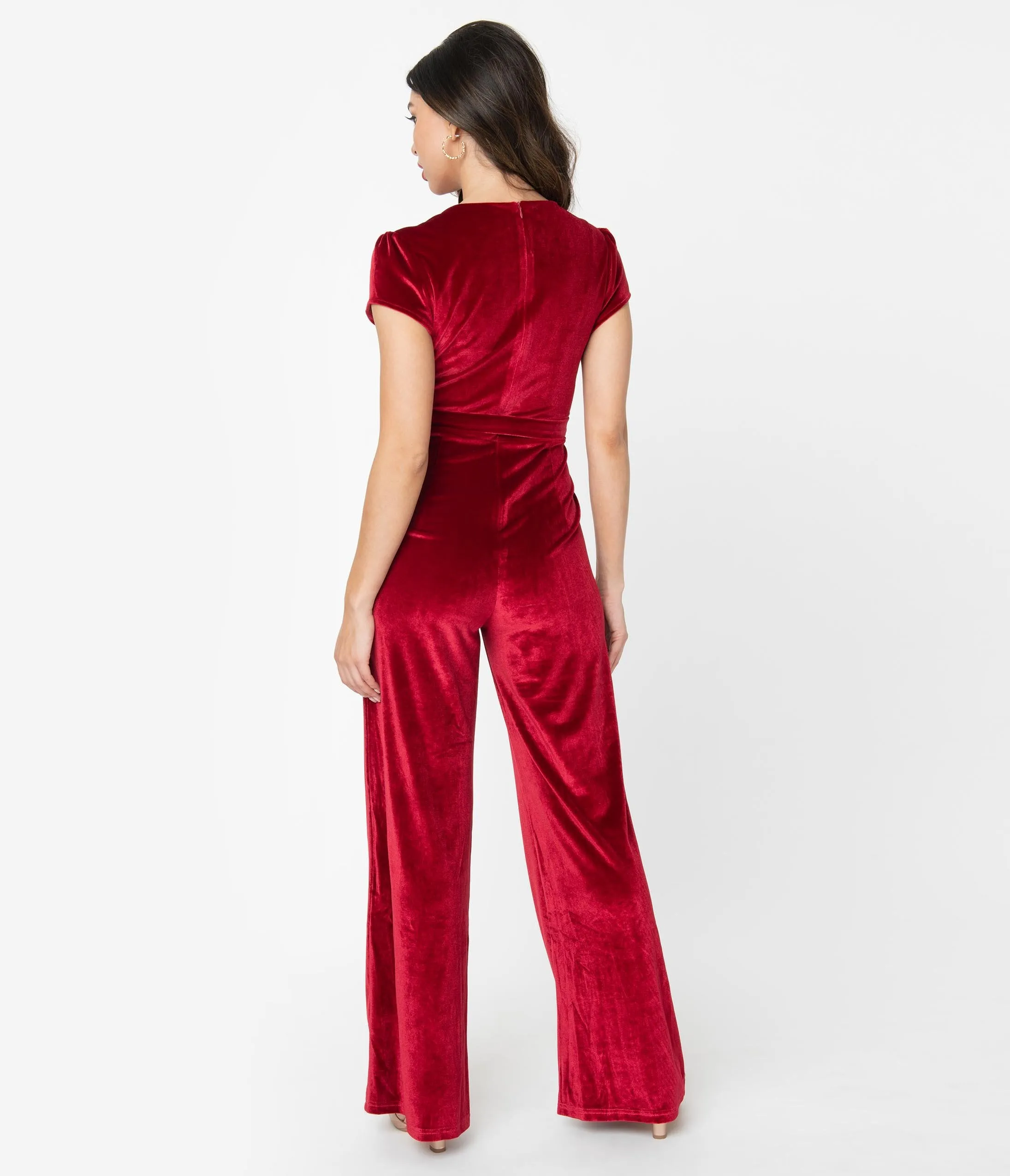 Red Velvet Jitterbug Jumpsuit