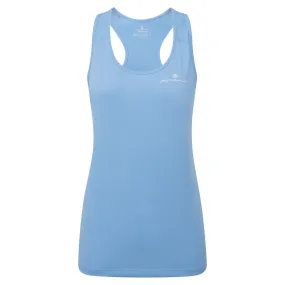 Ronhill Core Vest (Womens) - Cornflower Blue/Bright White