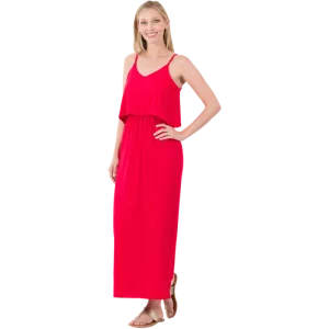 Ruby Ribbed Double Layer Dress