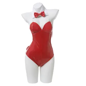 Saenai Heroine no Sodatekata Eriri Spencer Sawamura Sexy Red Bunny Girl Costume Women Sexy Jumpsuit Cosplay Costume