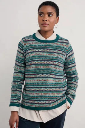 Seasalt Percella Cove Jumper in Wheal Towan Seashore Mix