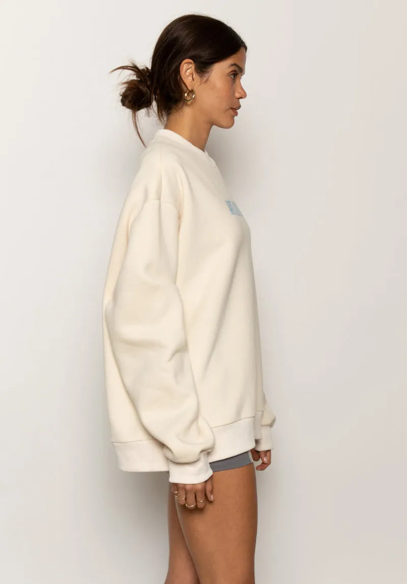 Ski Bar Oversized Sweater - Ivory