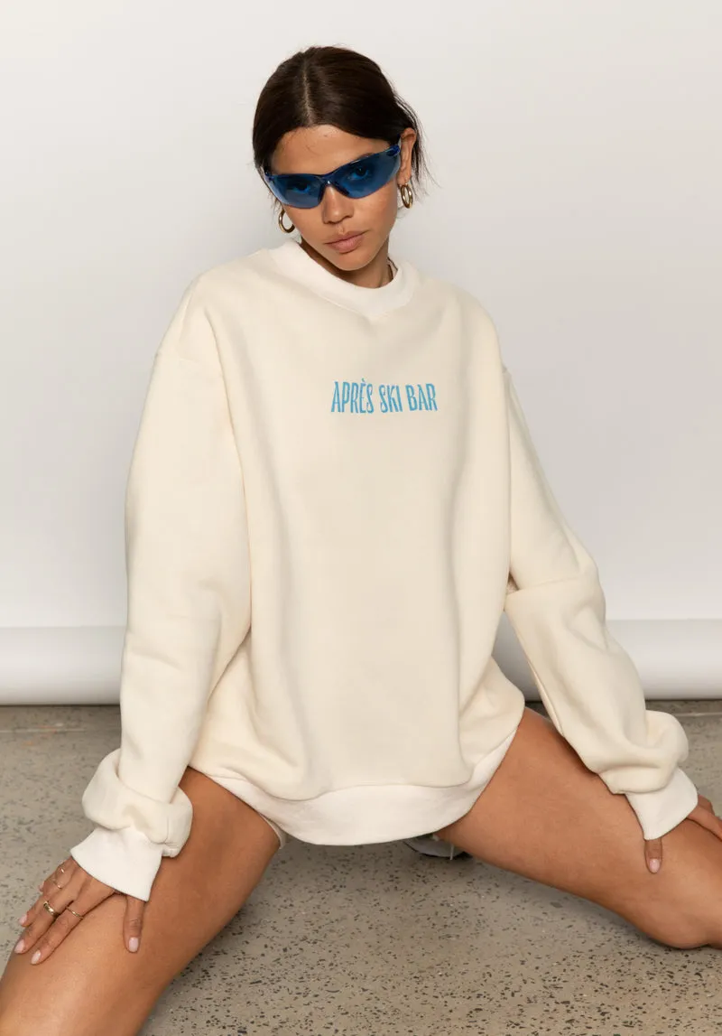 Ski Bar Oversized Sweater - Ivory