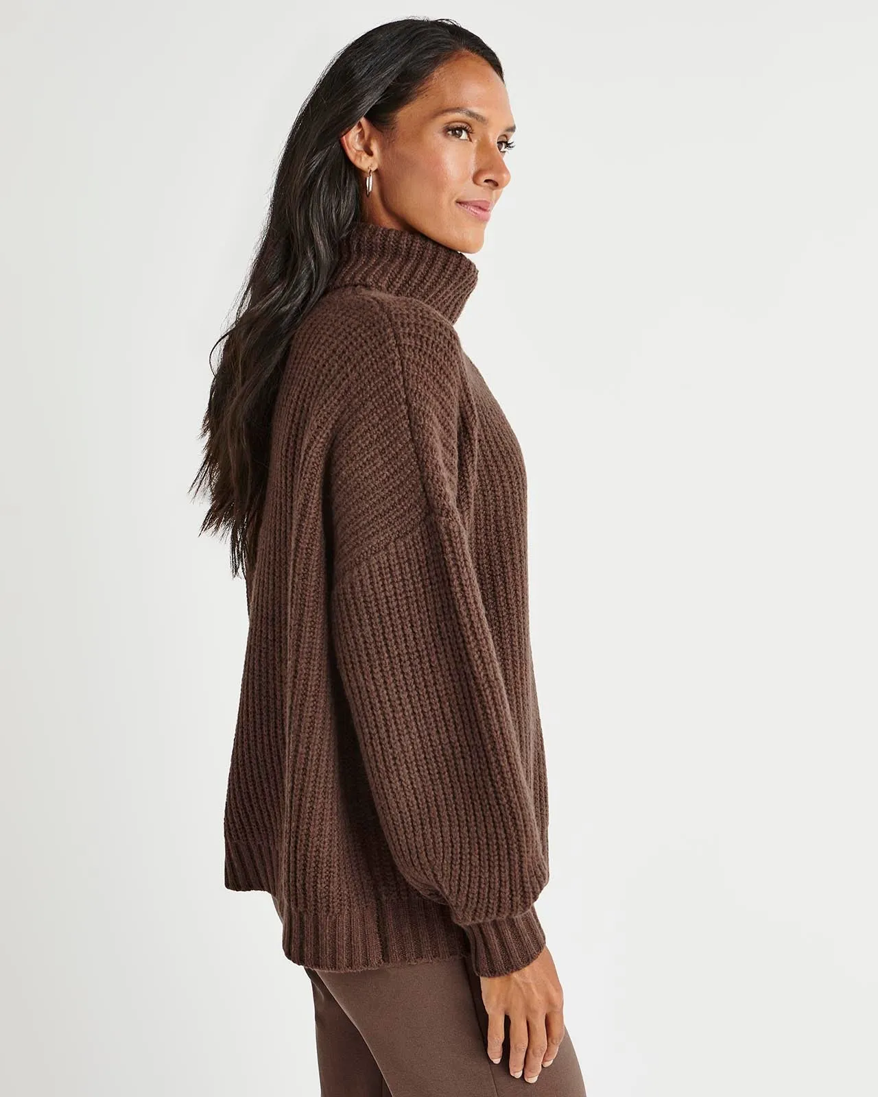 Splendid x Cella Jane Cashblend Turtleneck Sweater