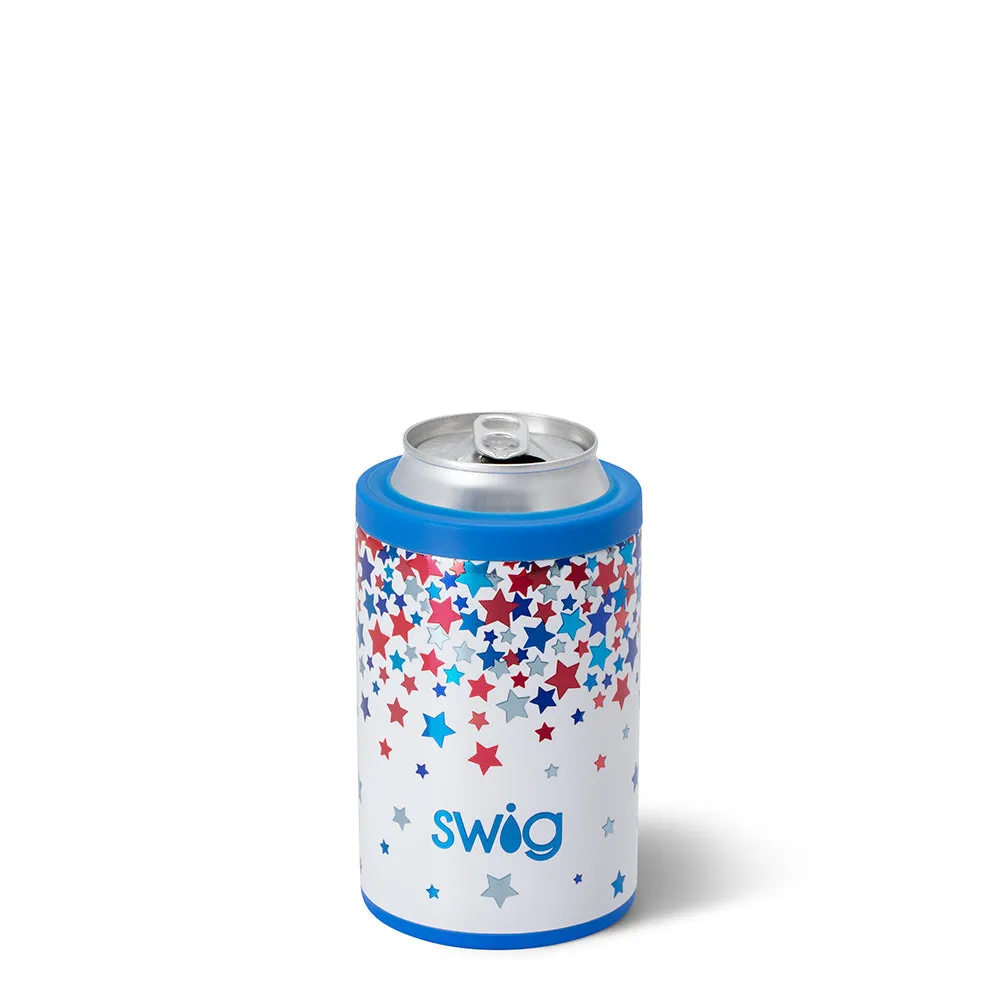 Star Spangled Can   Bottle Cooler 12oz