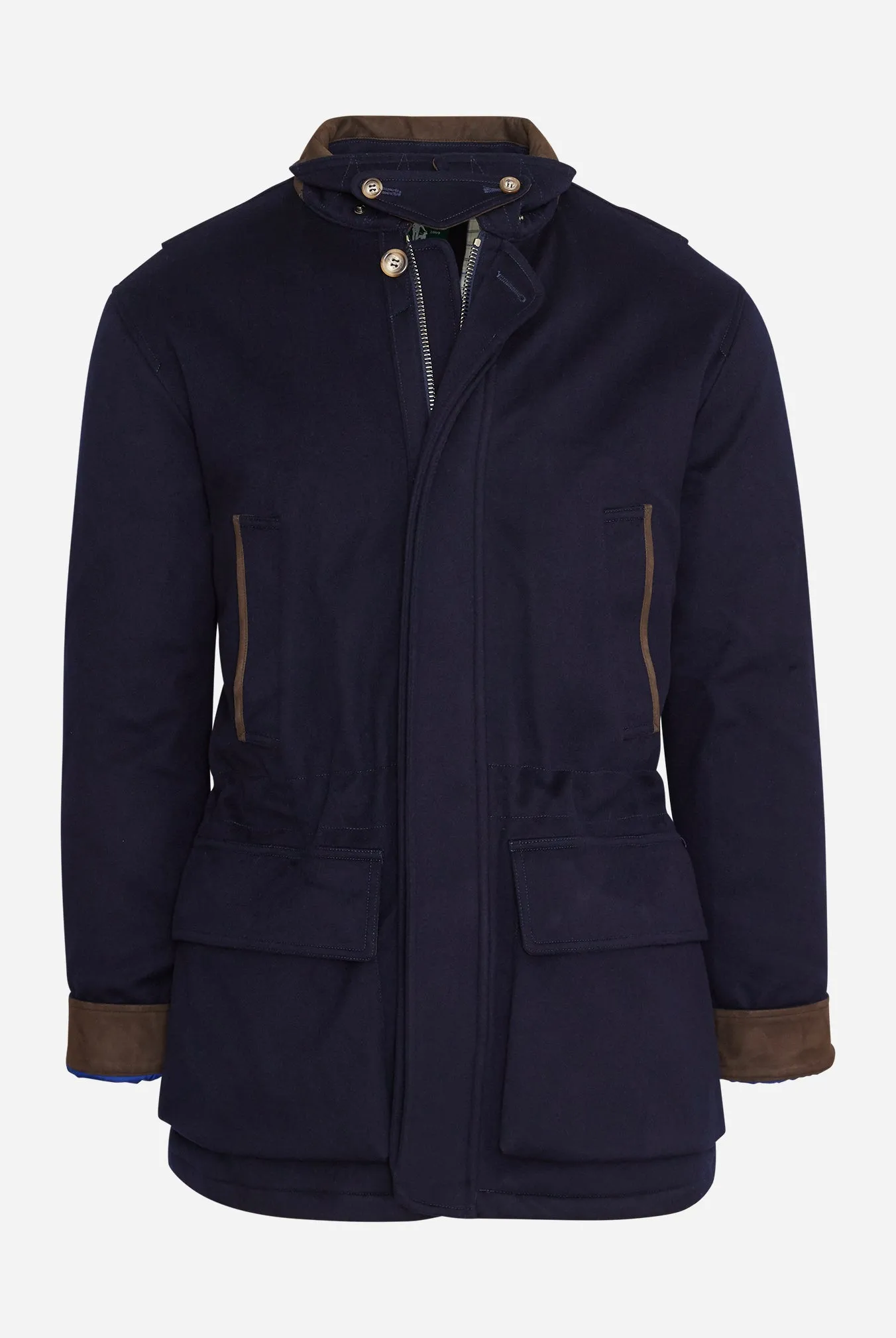 Storm System Wool Ralph Coat in Navy