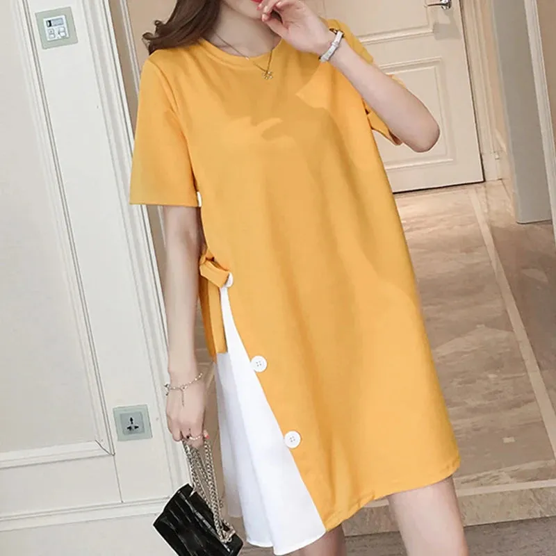 Stylish Summer 2022 Maternity Nursing Dress - Breastfeeding &amp; Pregnancy Casual Wear