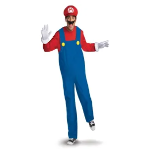 Super Mario Deluxe Costume - Adult