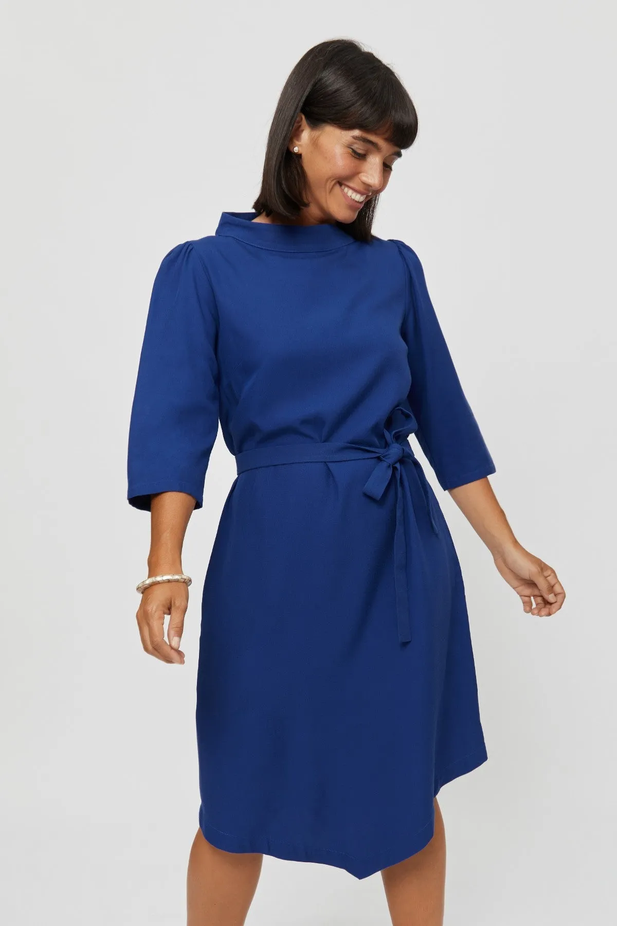 Suzi Dress Dark Blue