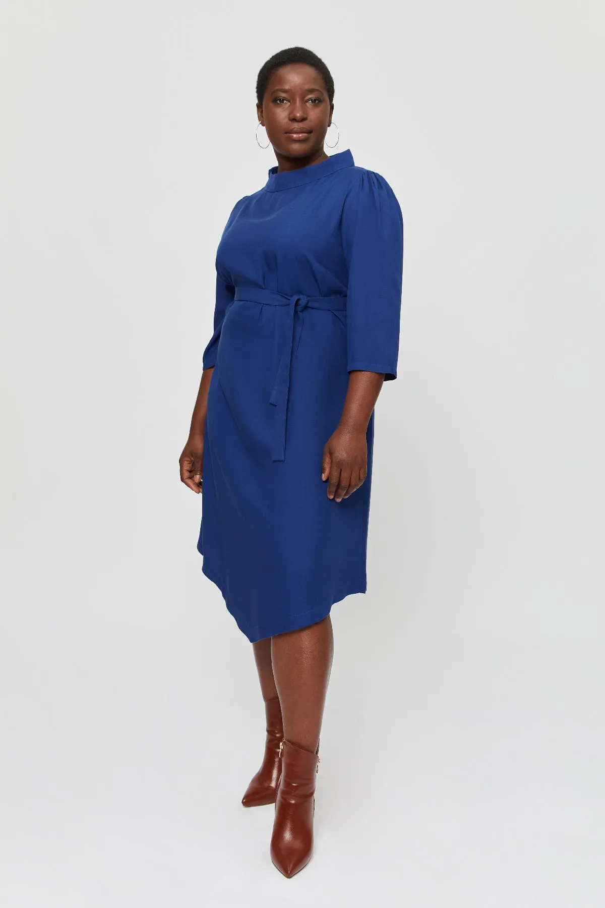 Suzi Dress Dark Blue