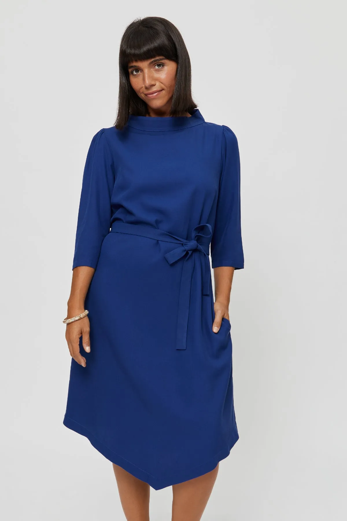 Suzi Dress Dark Blue