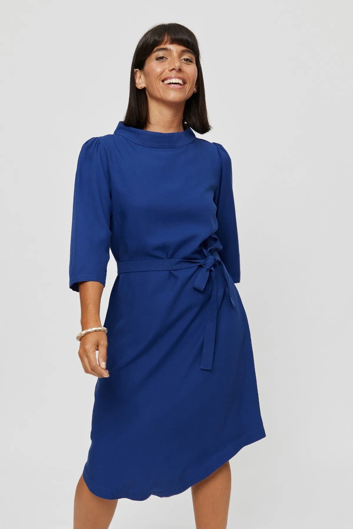 Suzi Dress Dark Blue