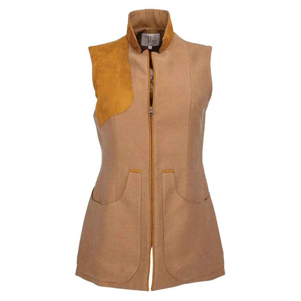 T.ba Ladies Canvas Medallion Vest