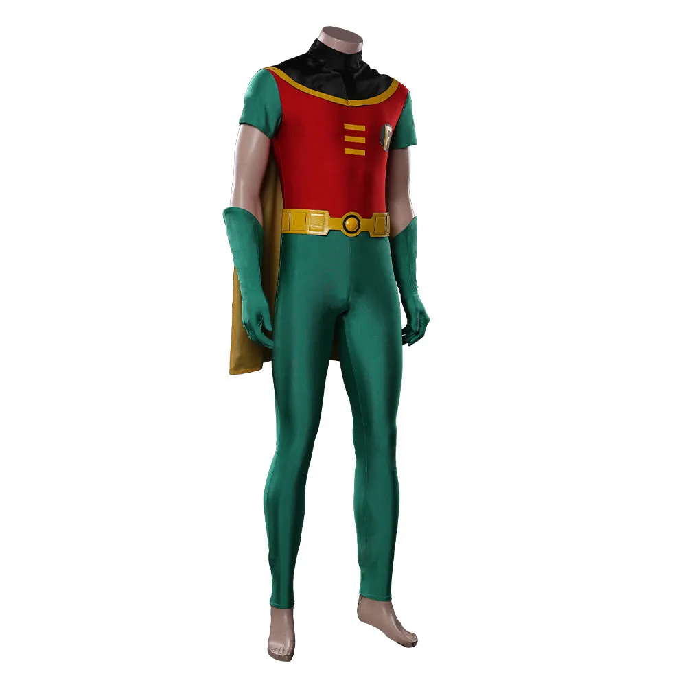 Teen Titans Robin Jumpsuit Outfits Halloween Carnival Costume Cosplay Costume