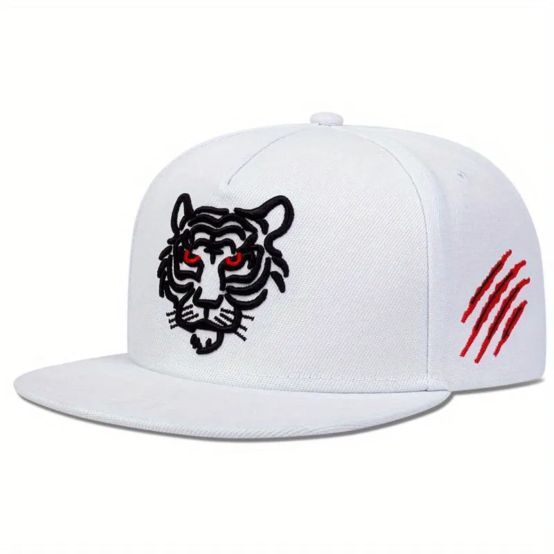 Trendy Tiger Pattern Baseball Cap - Stylish Unisex Peaked Cap with Adjustable Fit - A Fashion Must-Have for Men & Women - Perfect Gift Idea