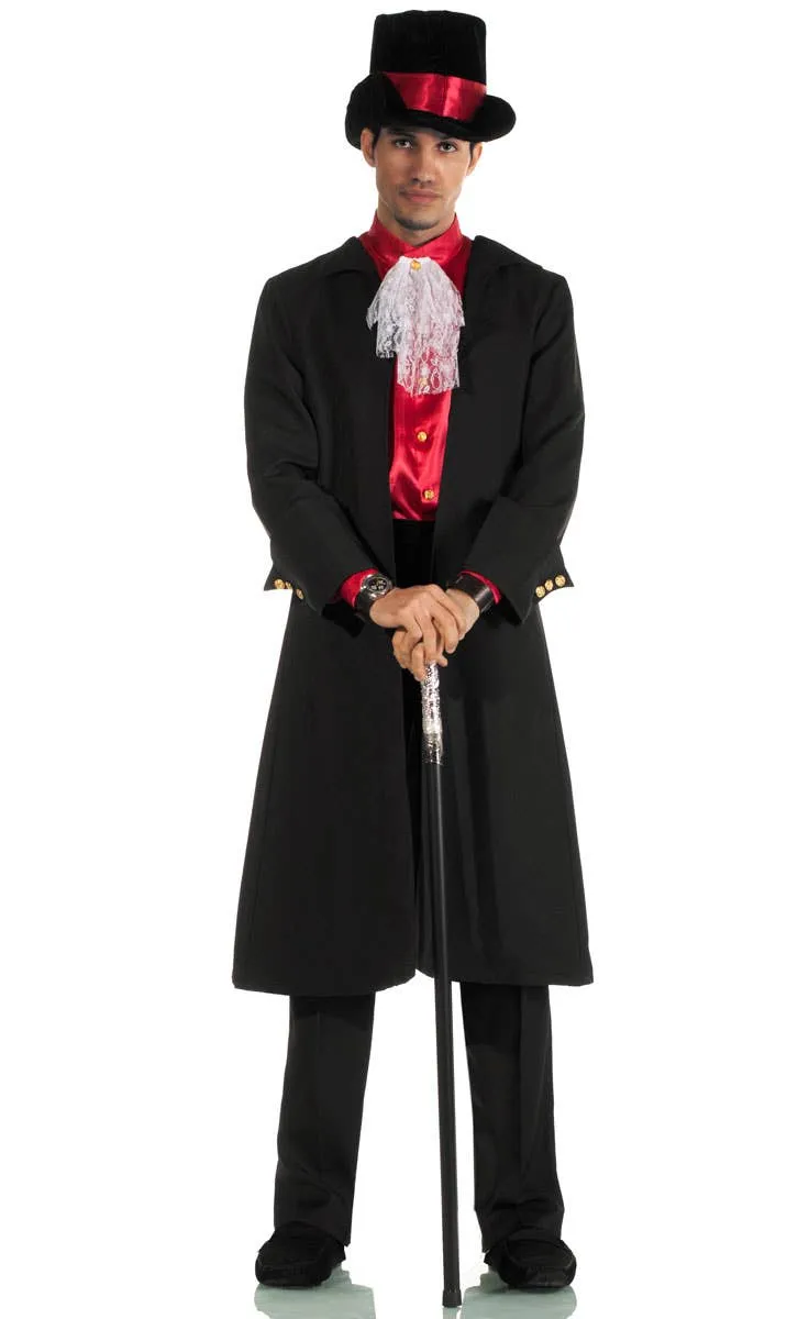 Victorian Vamp Plus Size Mens Halloween Costume