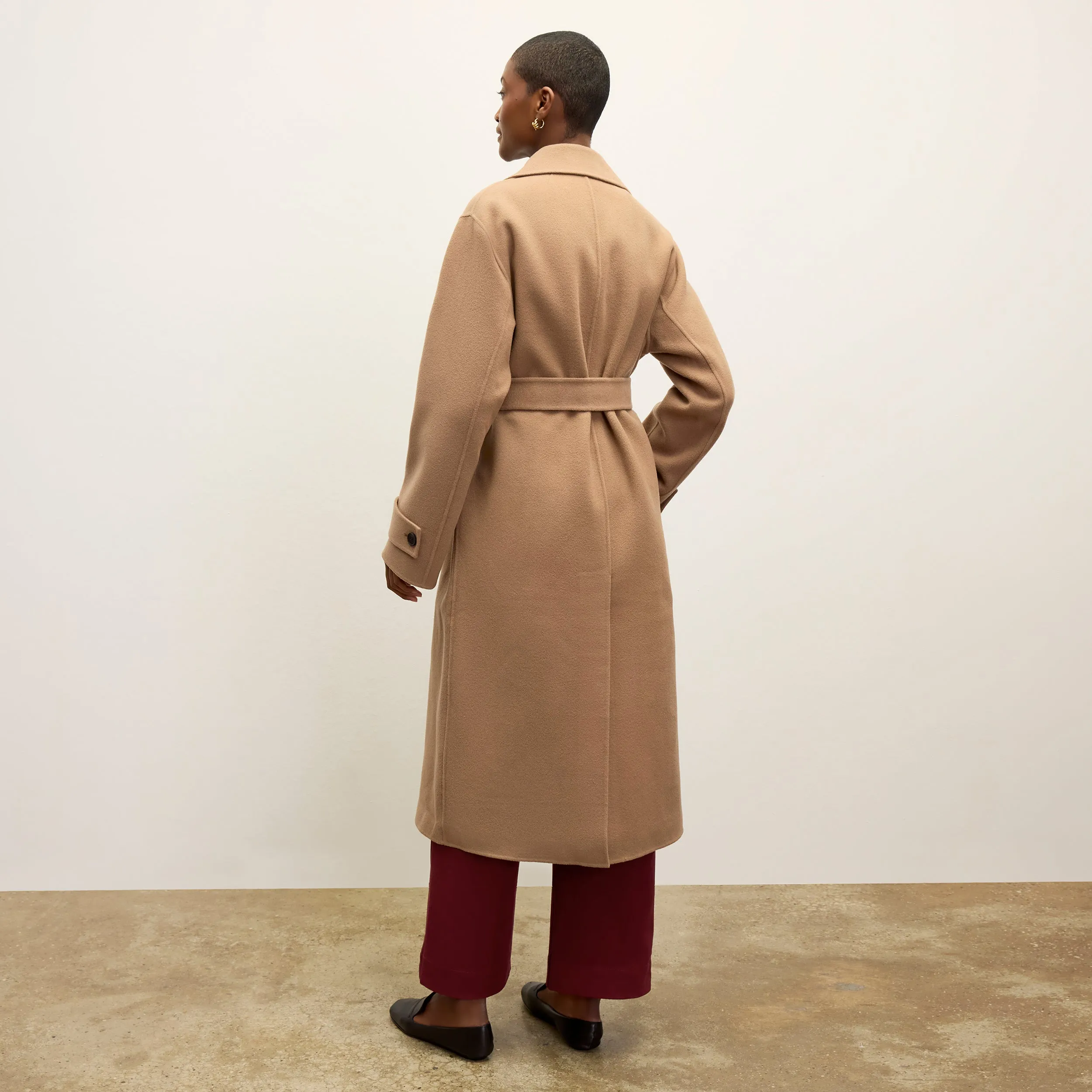 Viola Coat - Double-Face Wool :: Camel