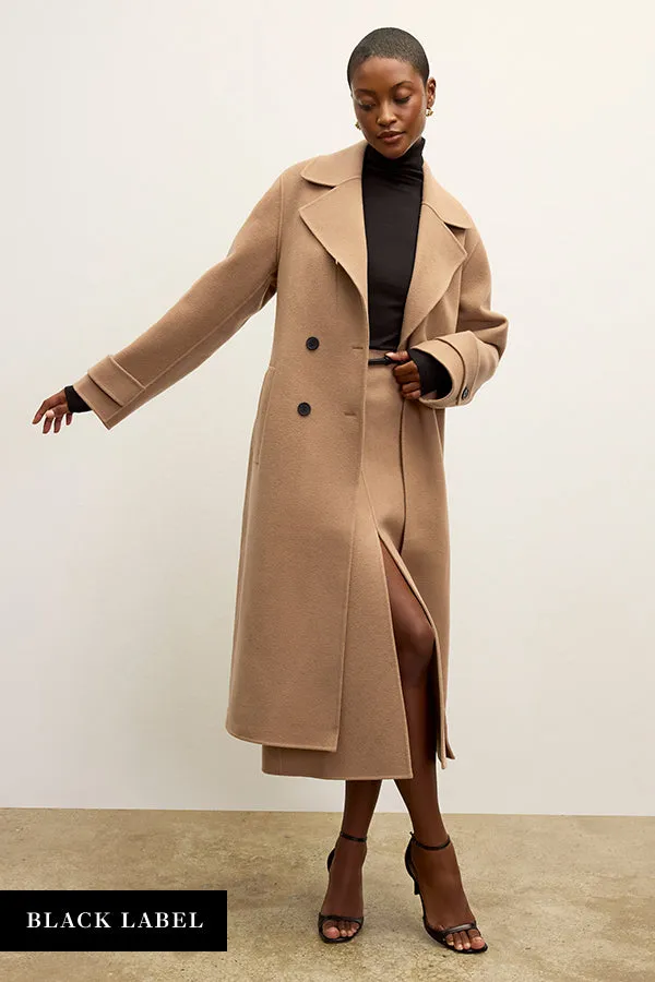 Viola Coat - Double-Face Wool :: Camel