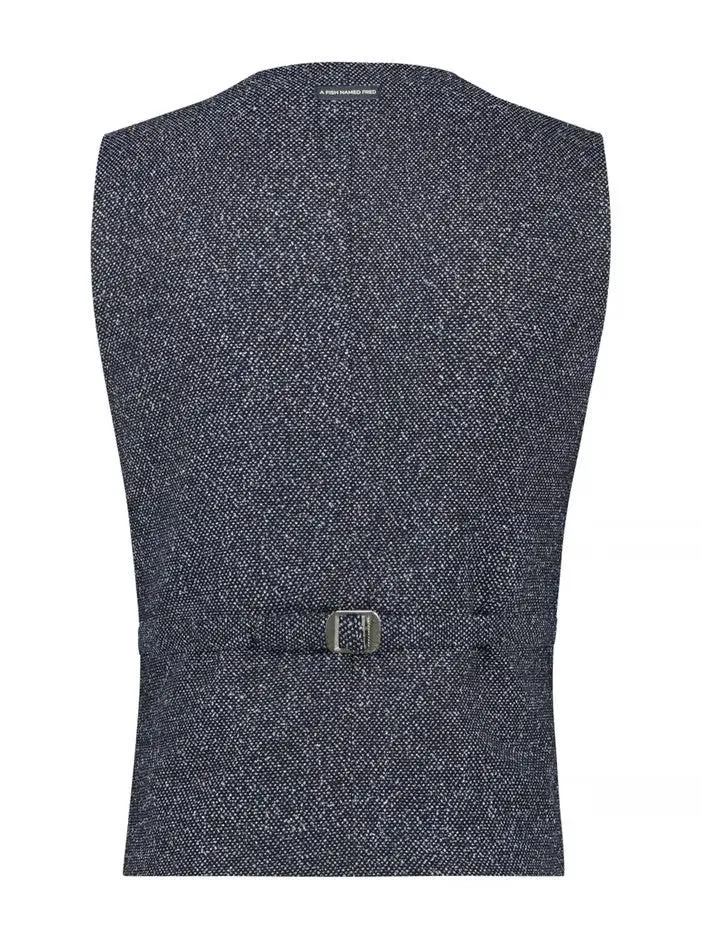 Waistcoat Fine Structure - Masks - Navy