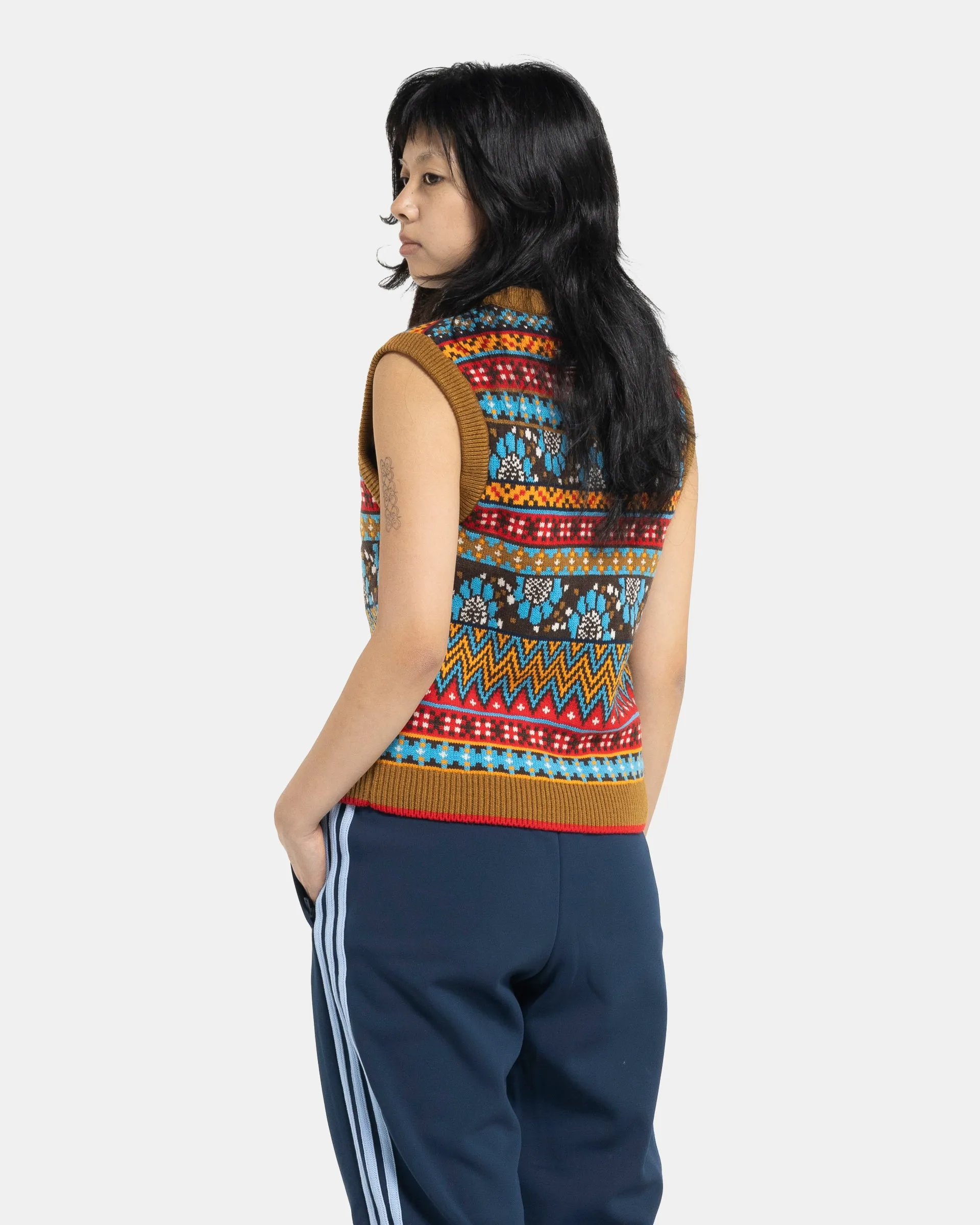 Wales Bonner x Adidas Knit Vest in Multicolor