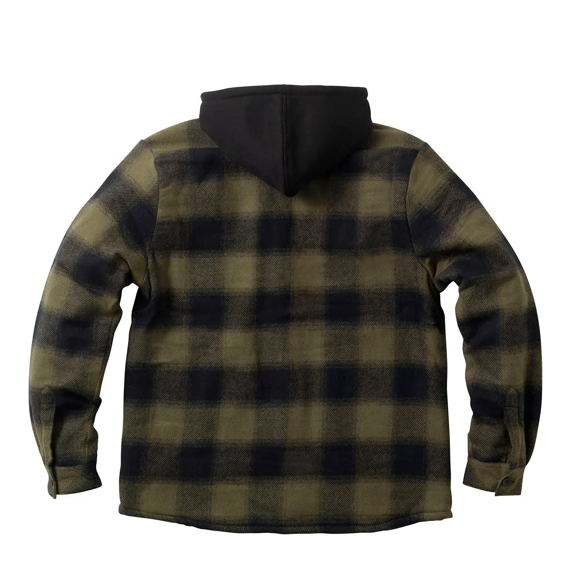 WCC HELL BENT FLANNEL JACKET - OLIVE/BLACK