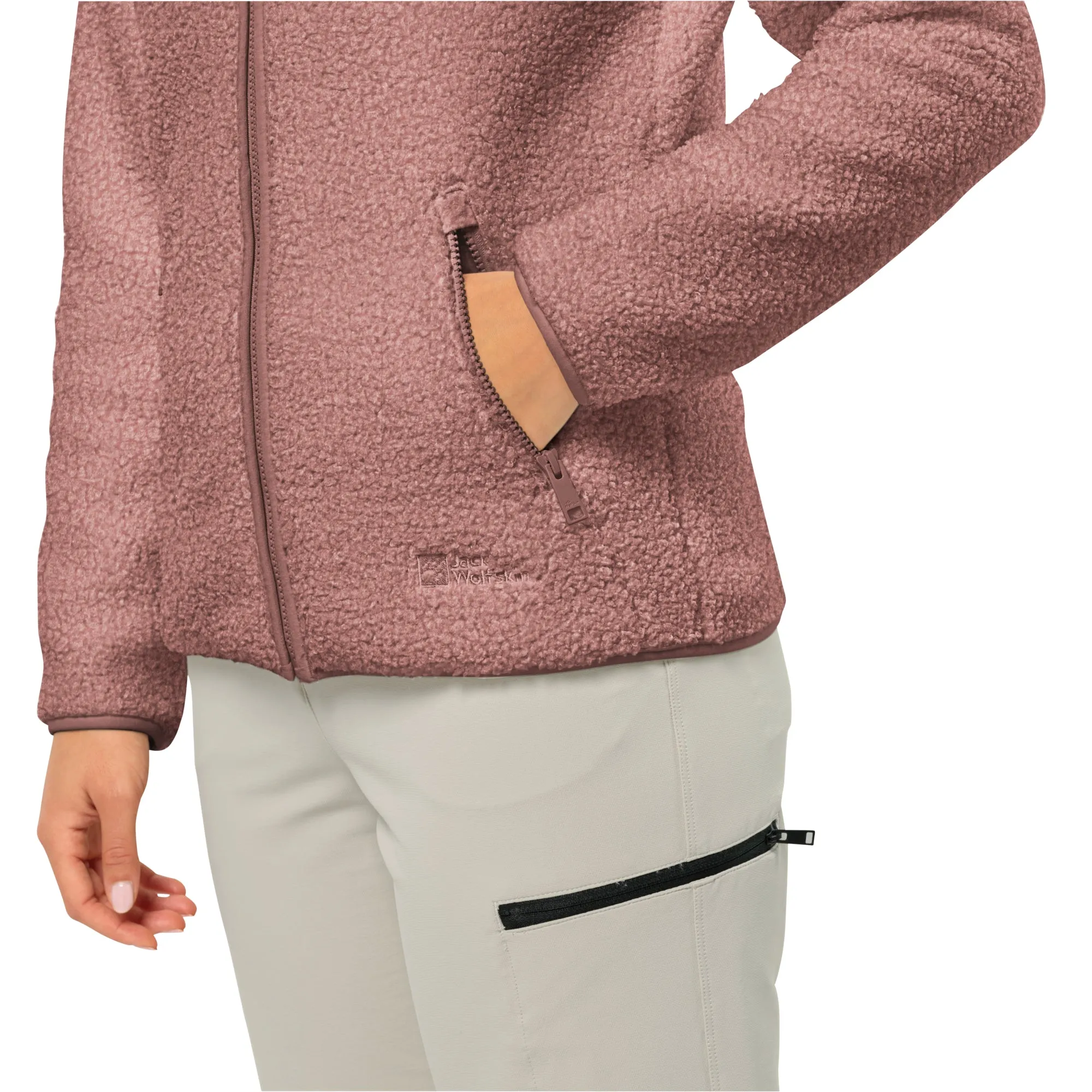 Women’s High Curl Full-Zip Fleece