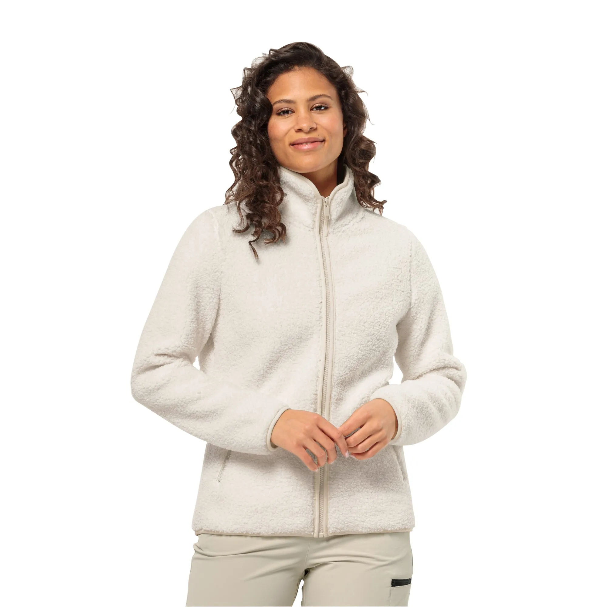 Women’s High Curl Full-Zip Fleece