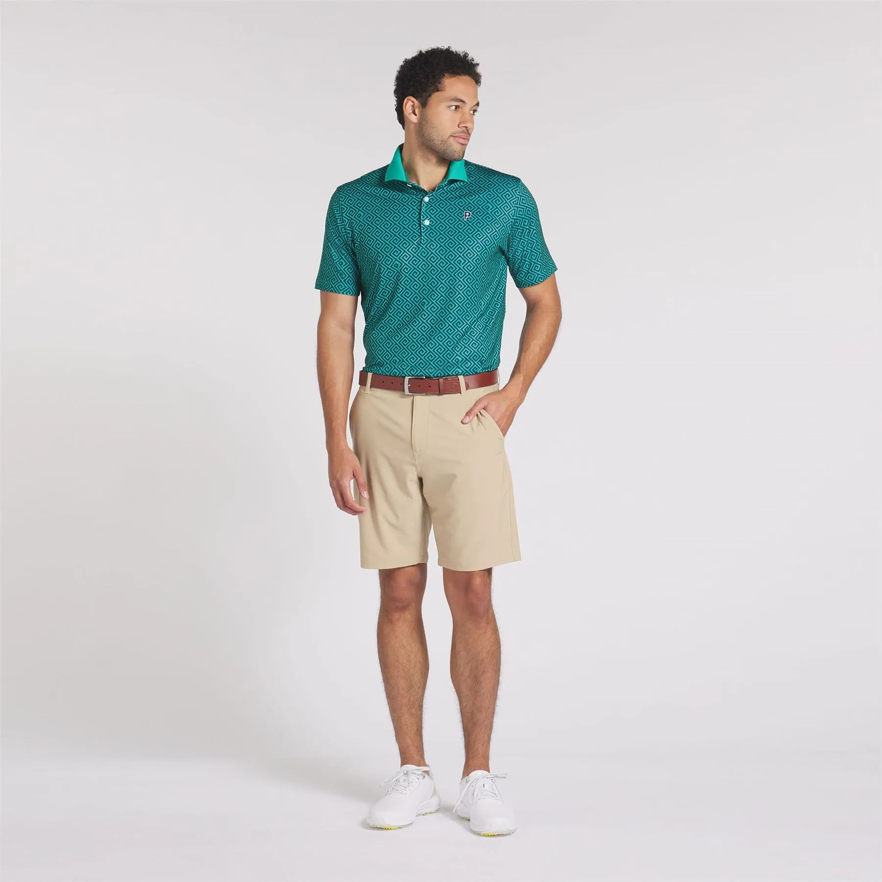 x PTC Resort Polo Deep Navy/Sparkling Green - AW24