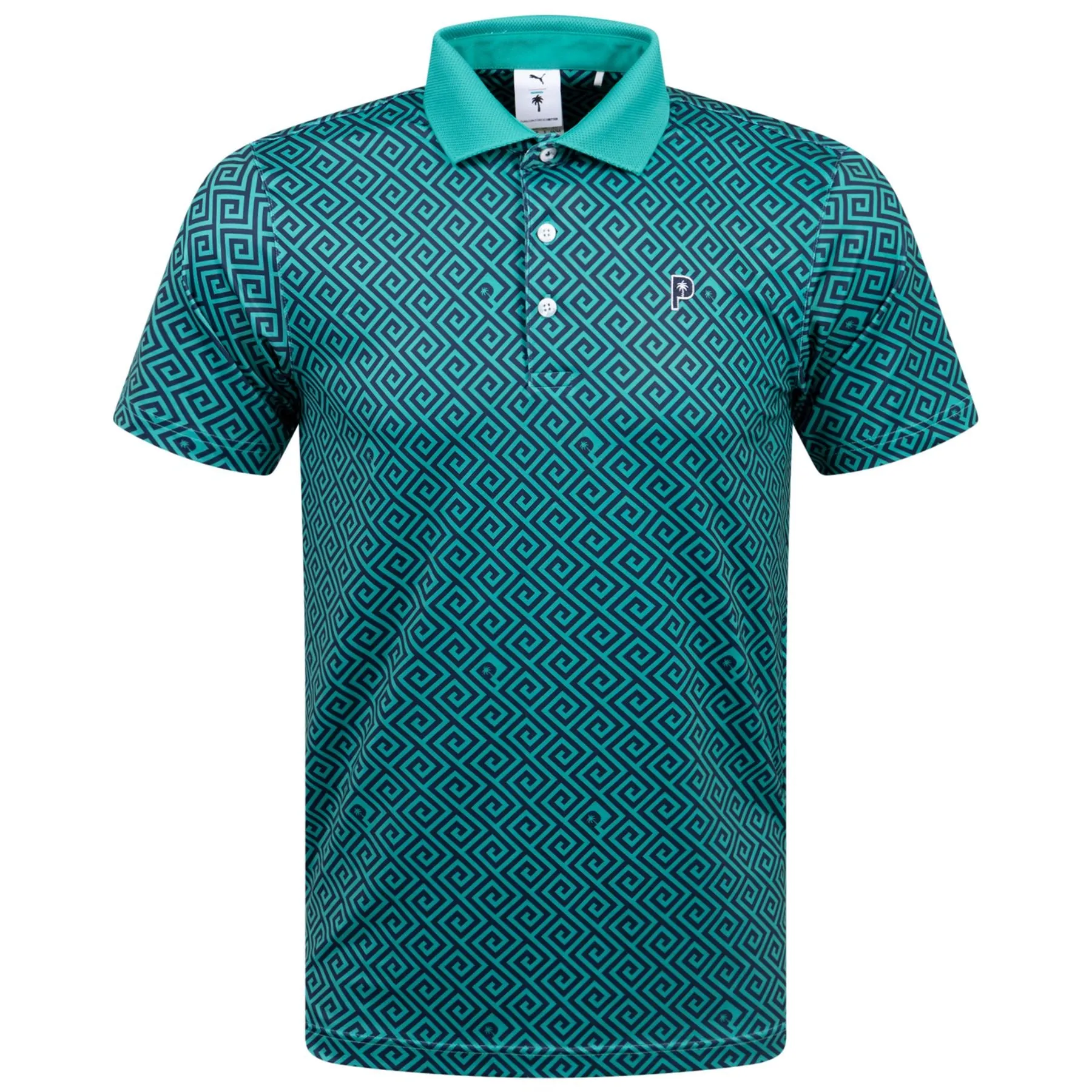 x PTC Resort Polo Deep Navy/Sparkling Green - AW24