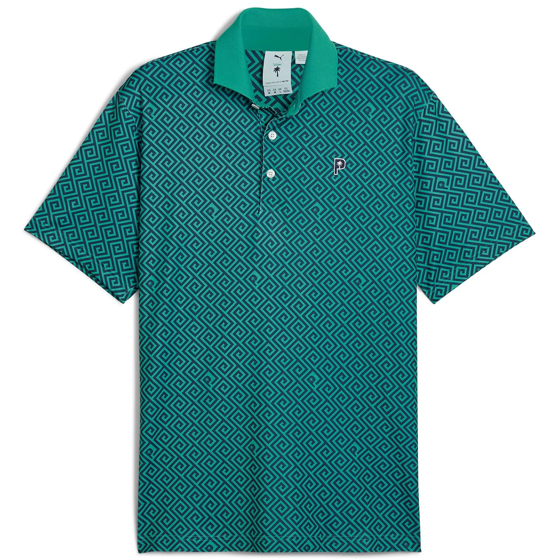 x PTC Resort Polo Deep Navy/Sparkling Green - AW24