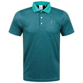 x PTC Resort Polo Deep Navy/Sparkling Green - AW24