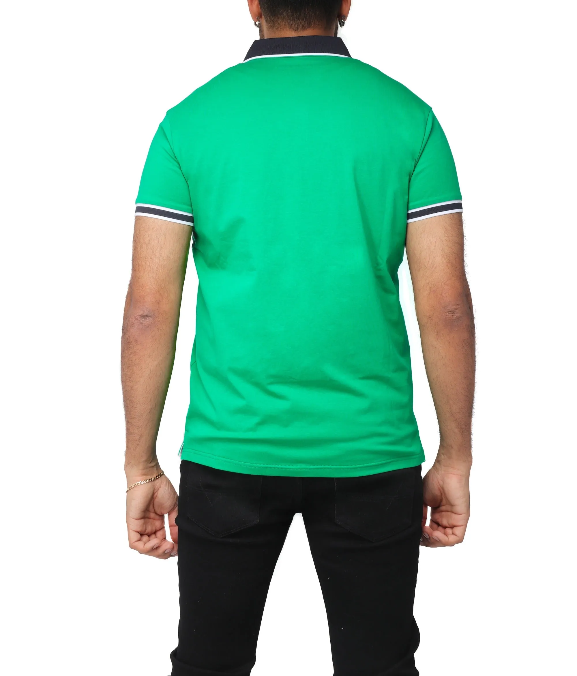 X RAY Men's Basic Short Sleeve Golf Polo Shirts