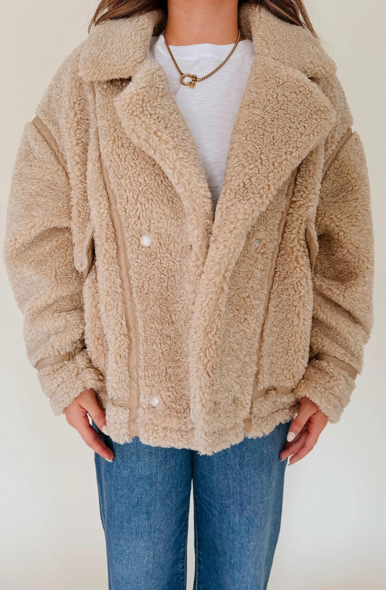 Z SUPPLY ARI FAUX SHERPA COAT